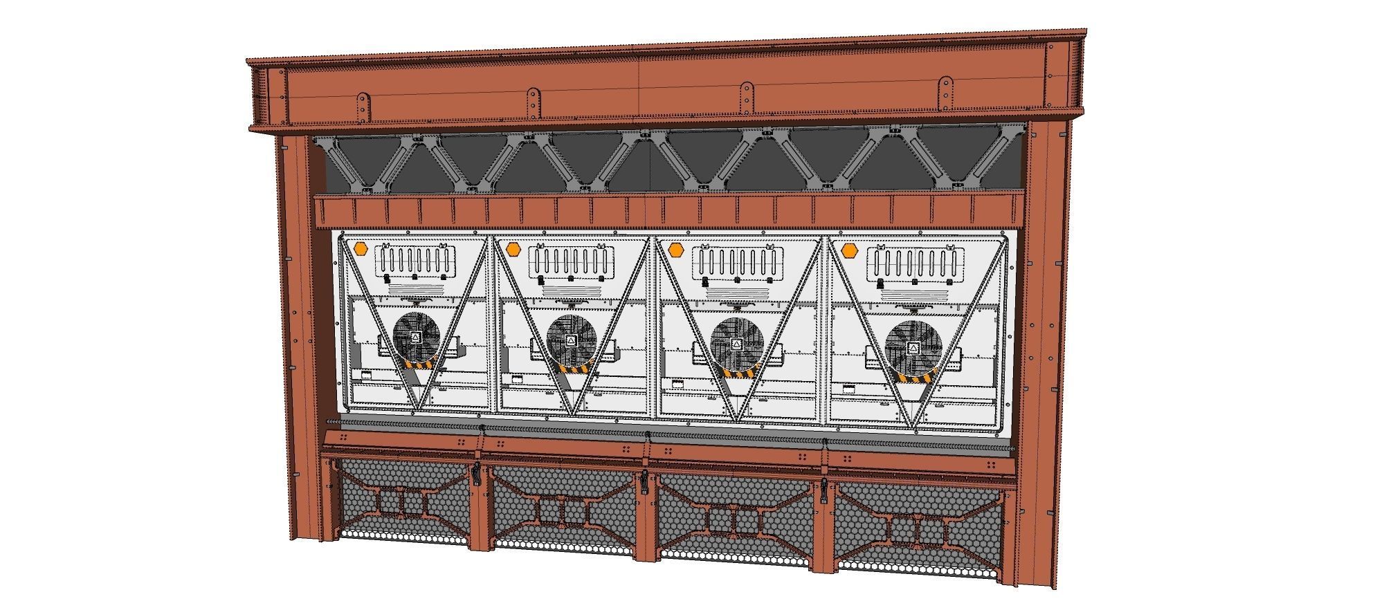 sci-fi Architecture kitbash 20 3D model_22