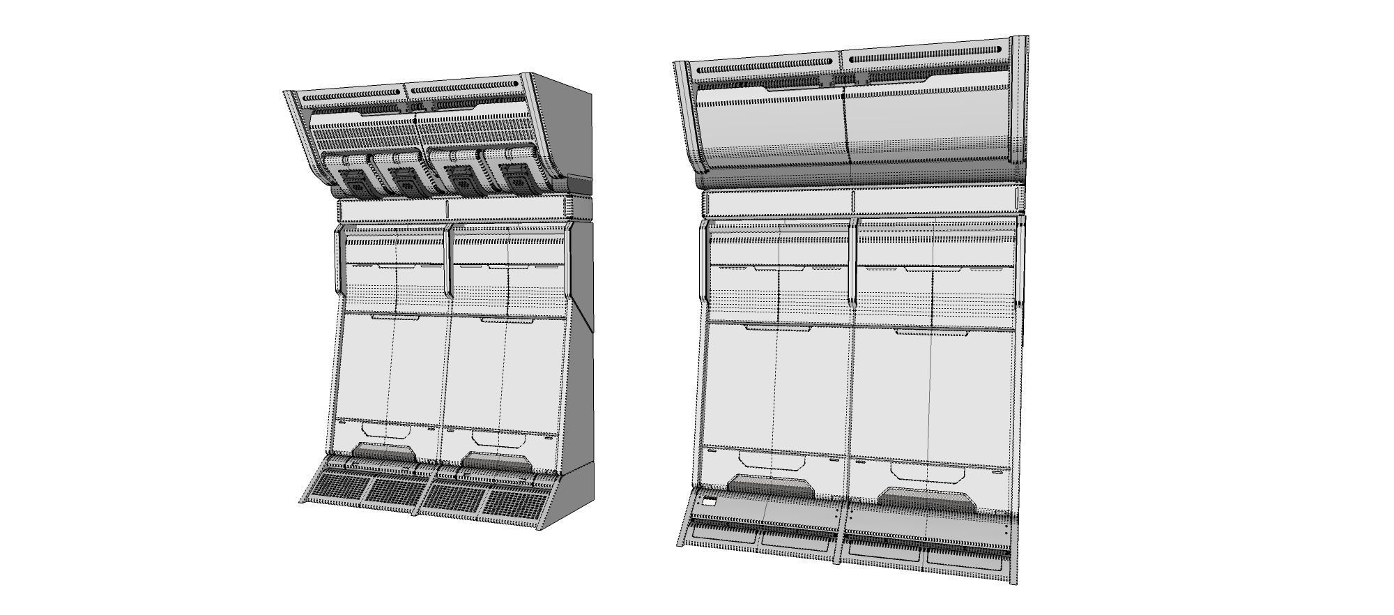 sci-fi Architecture kitbash 20 3D model_28