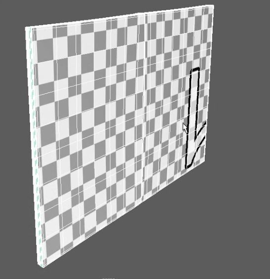 Newspaper open book pages 3D model_1