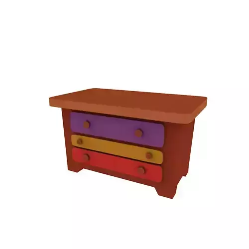 Dresser toy chest of drawers