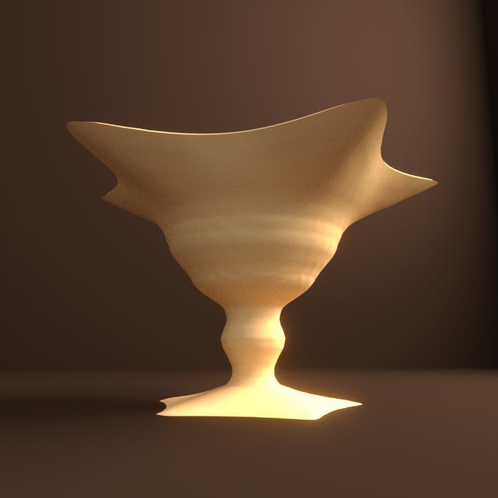 Vase Lite 3D model_3