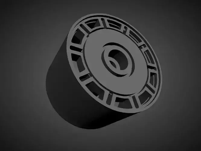 Volvo Classic OEM rims with brakes and tires for Hot Wheels