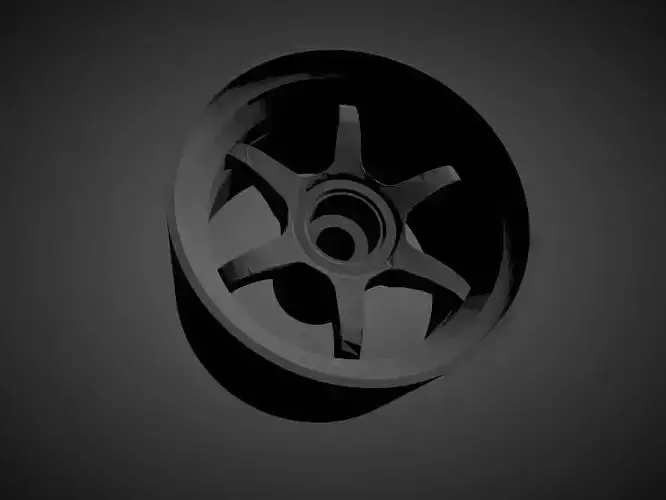 SSR Type C rims with brakes and tires for Hot Wheels