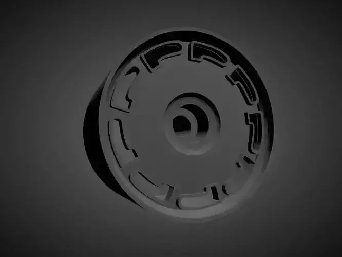 Pirelli P-slot rims with brakes and tires for Hot Wheels 3D print model