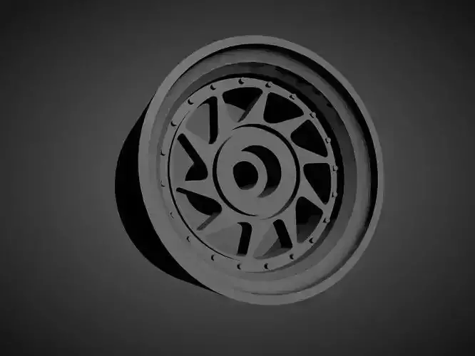 OZ Turbo rims with brakes and tires for Hot Wheels 3D print model