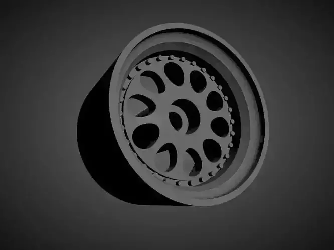 OZ Monza rims with brakes and tires for Hot Wheels 3D print model