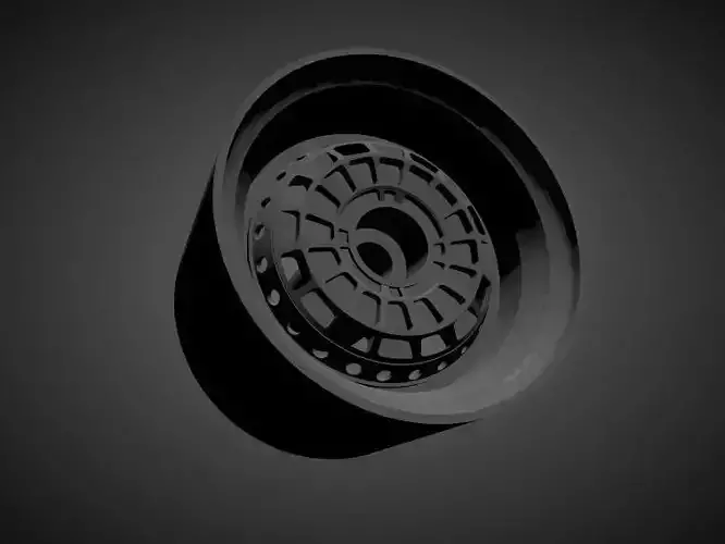 Mugen NR10 rims with brakes and tires for Hot Wheels