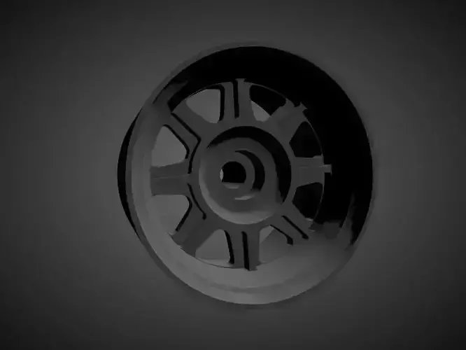 Hayashi Racing Street rims with brakes and tires for Hot Wheels 3D print model