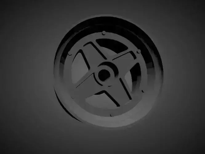 Enkei Apache II rims with brakes and tires for Hot Wheels 3D print model