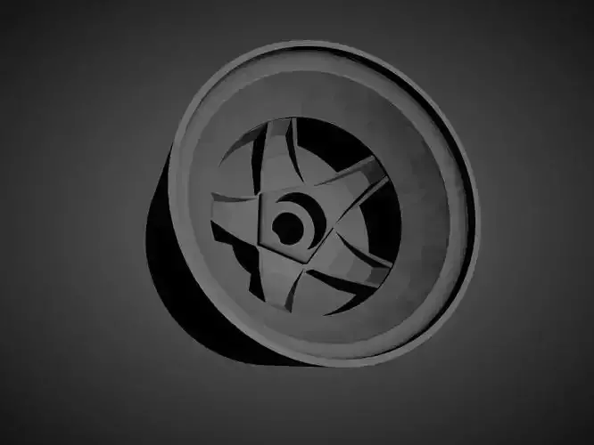 Campagnolo Ferrari rims with brakes and tires for Hot Wheels 3D print model