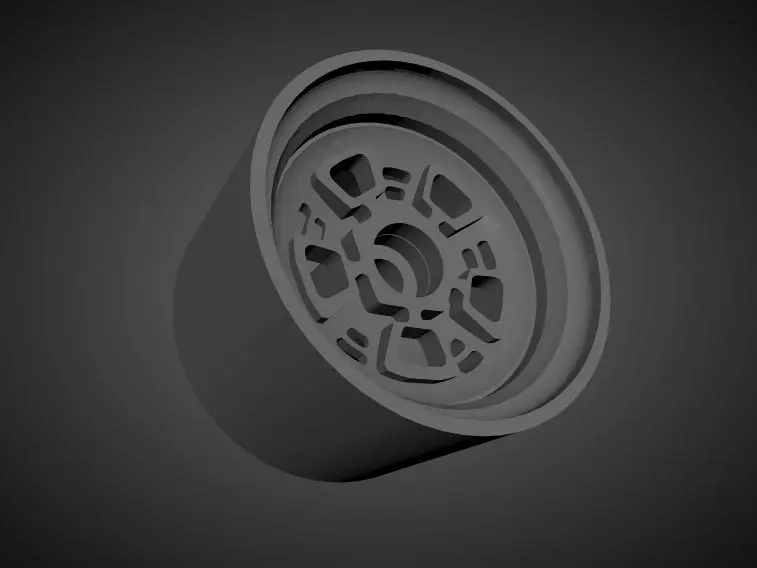 Campagnolo Detomaso rims with brakes and tires for Hot Wheels 3D print model_0