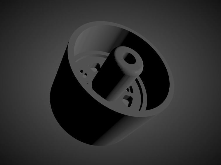 Campagnolo Detomaso rims with brakes and tires for Hot Wheels 3D print model_1