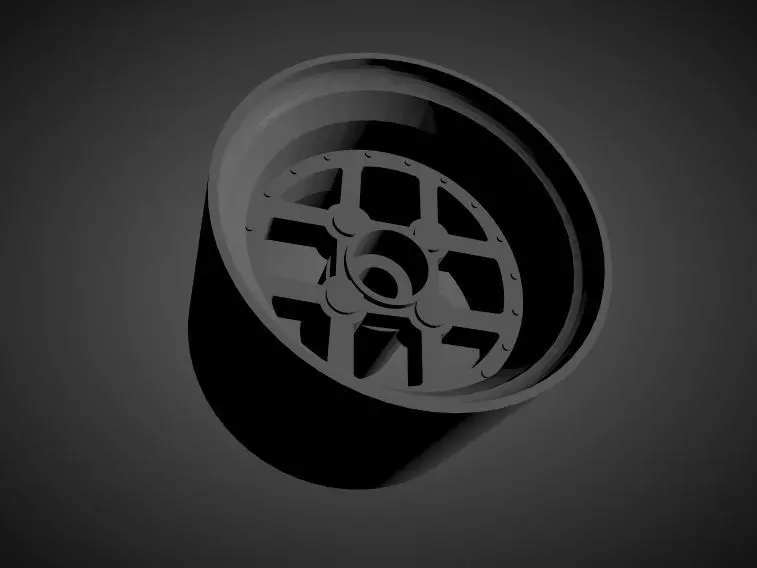 August Japan Feroce 4H rims with brakes and tires for Hot Wheels 3D print model_0