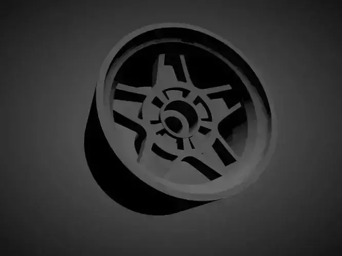 ATS Classic rims with brakes and tires for Hot Wheels 3D print model