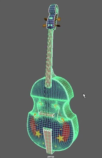 Bass Band 3D model_3