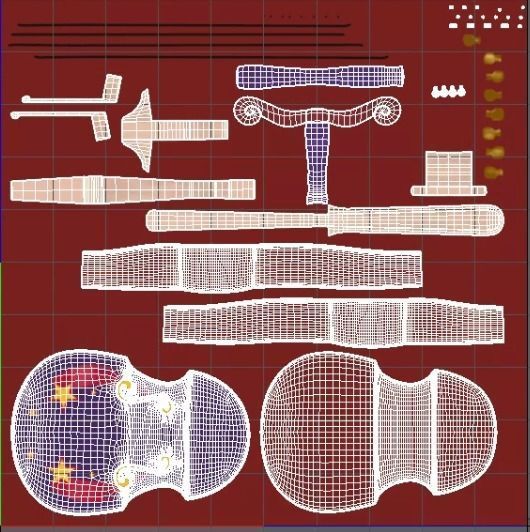 Bass Band 3D model_5