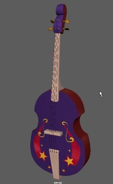Bass Band 3D model_1
