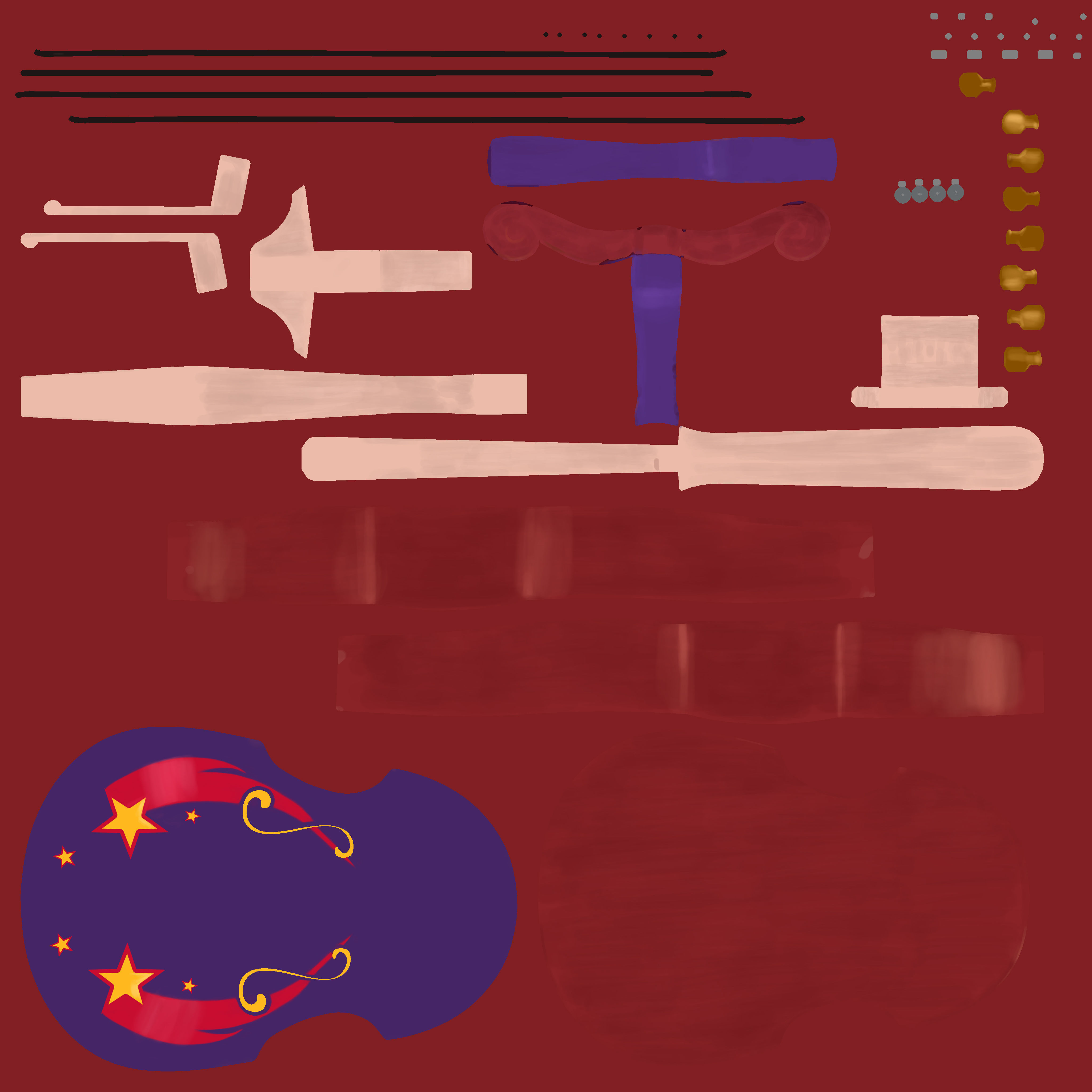 Bass Band 3D model_6