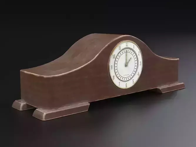 Antique Clock 3D model