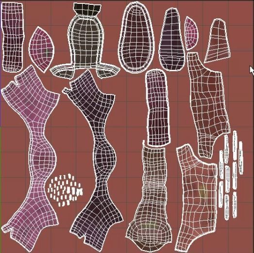 Boots pair of 3D model_5