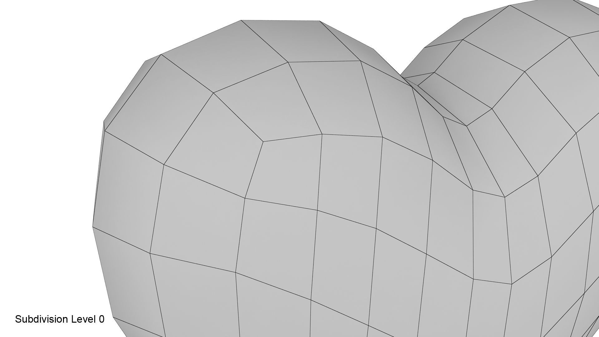 Heart shape 3D model_13