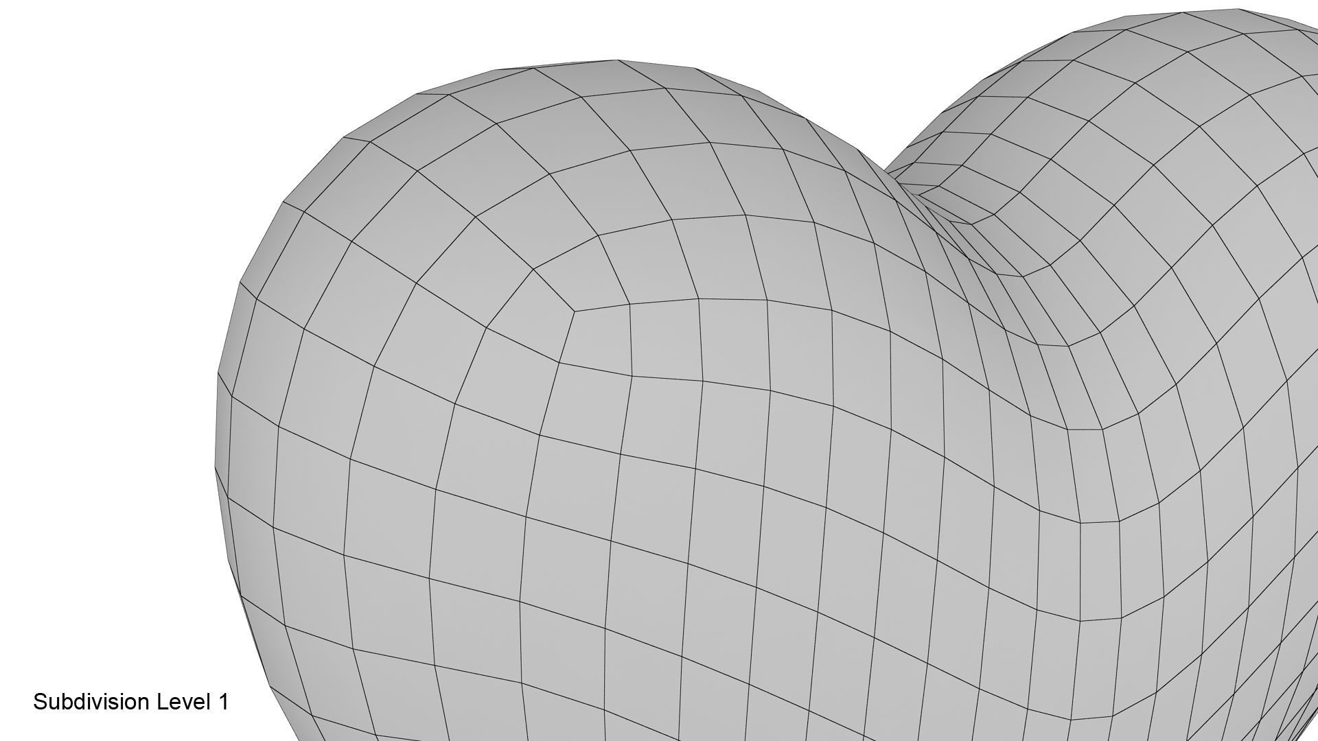 Heart shape 3D model_19