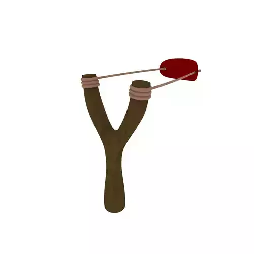 Slingshot wooden stick with letter y