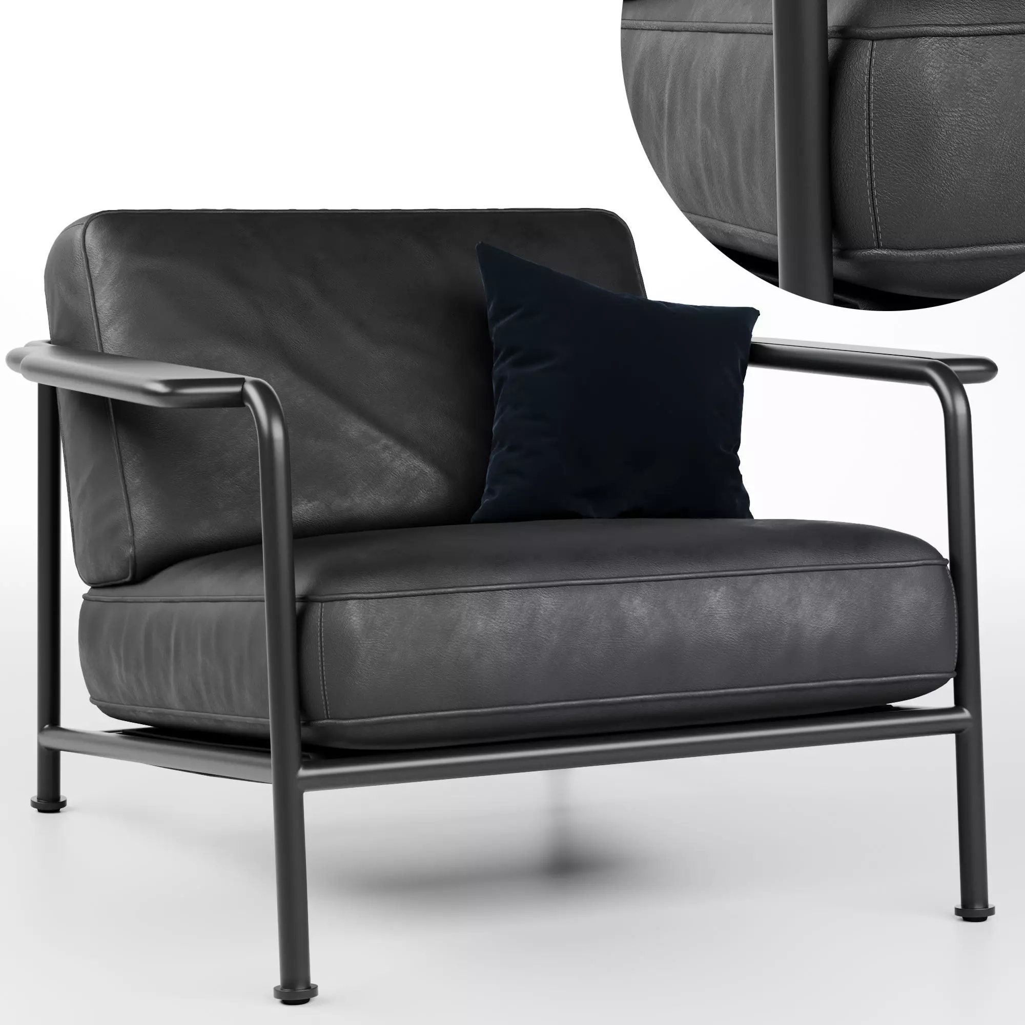 Wendelbo Aero Armchair 3D model