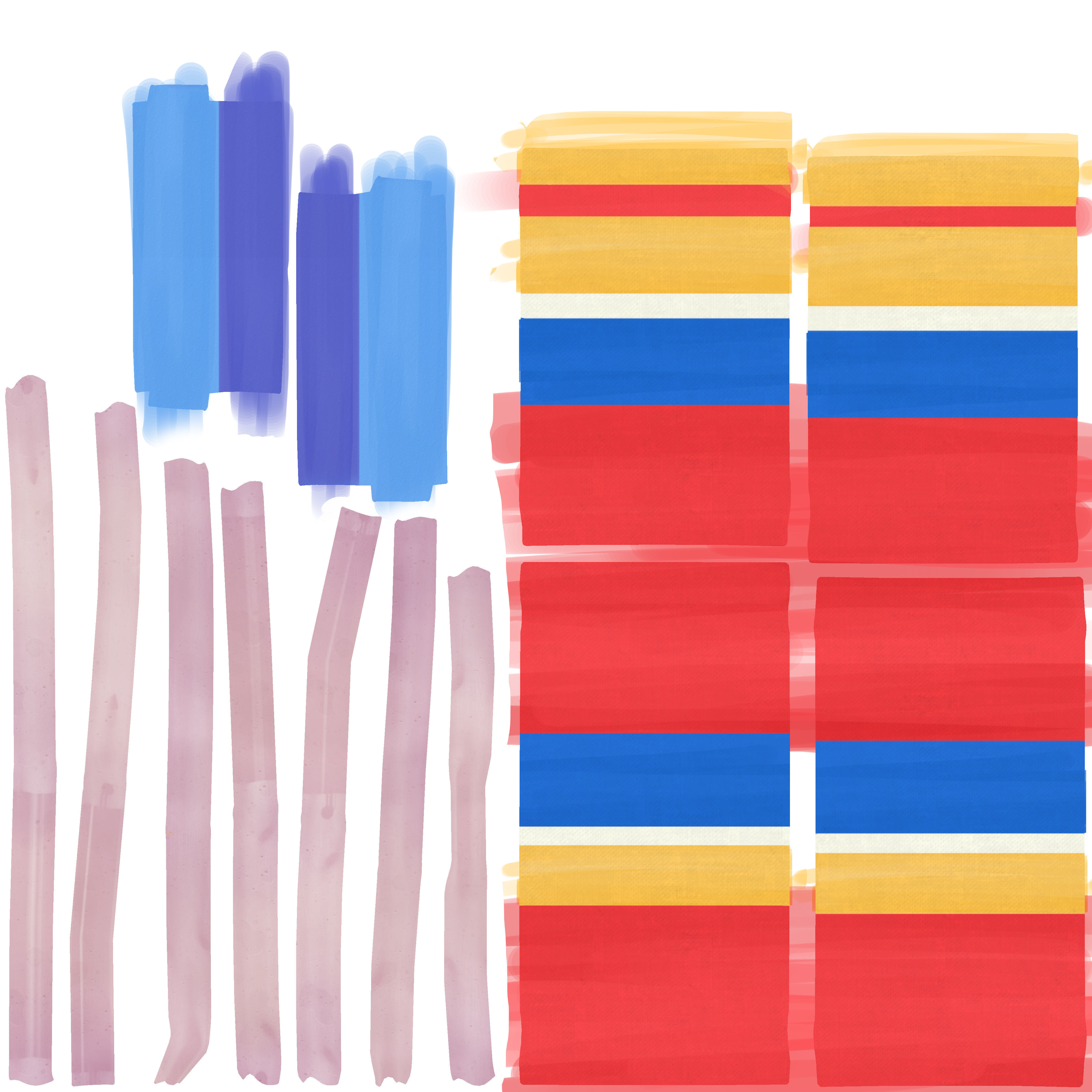 Beach chair 3D model_5