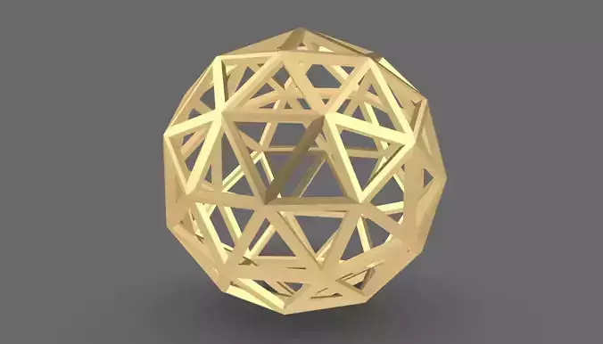 Geodesic Sphere Frame frequency 3