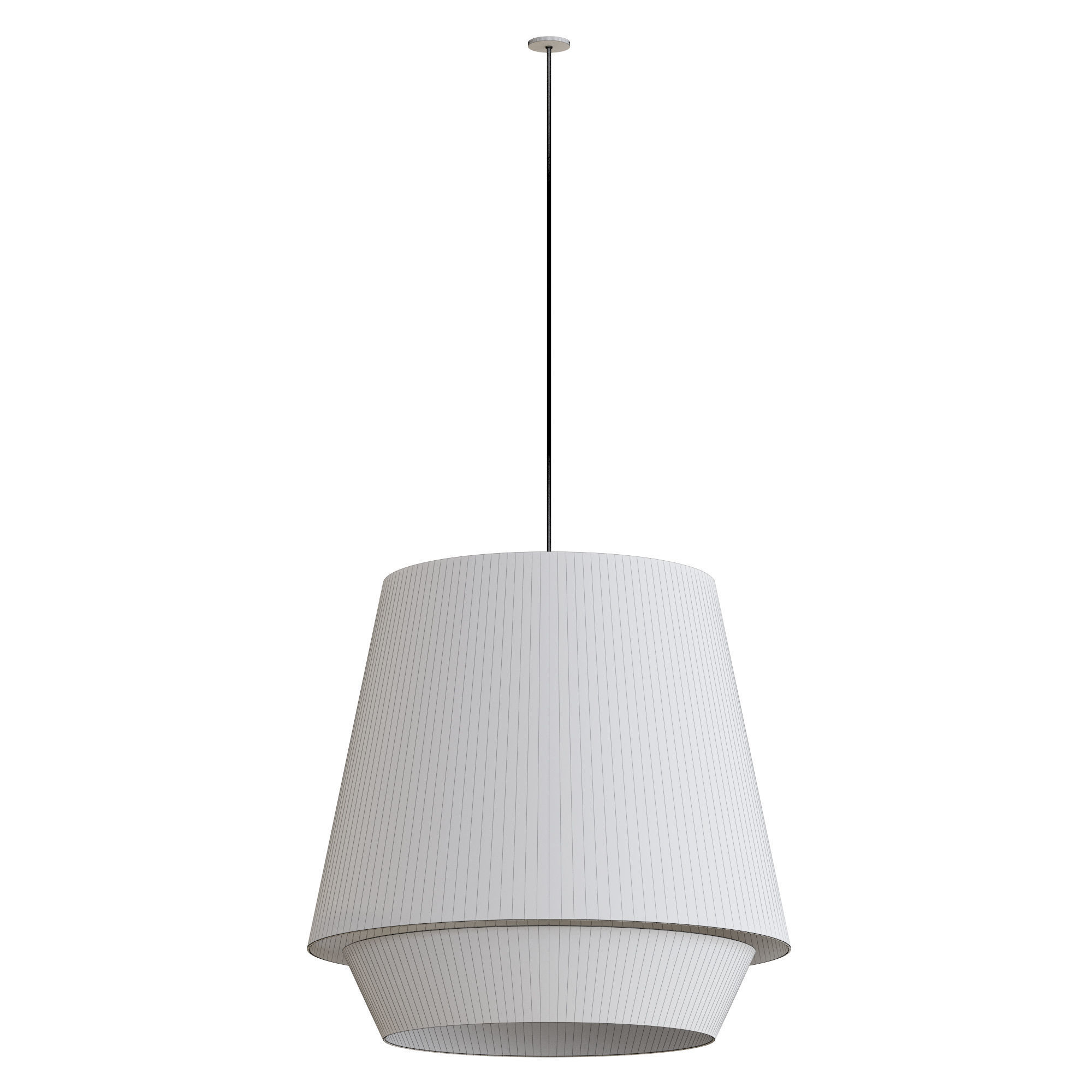 Zero Elements XL ceiling lamp 3D model_1