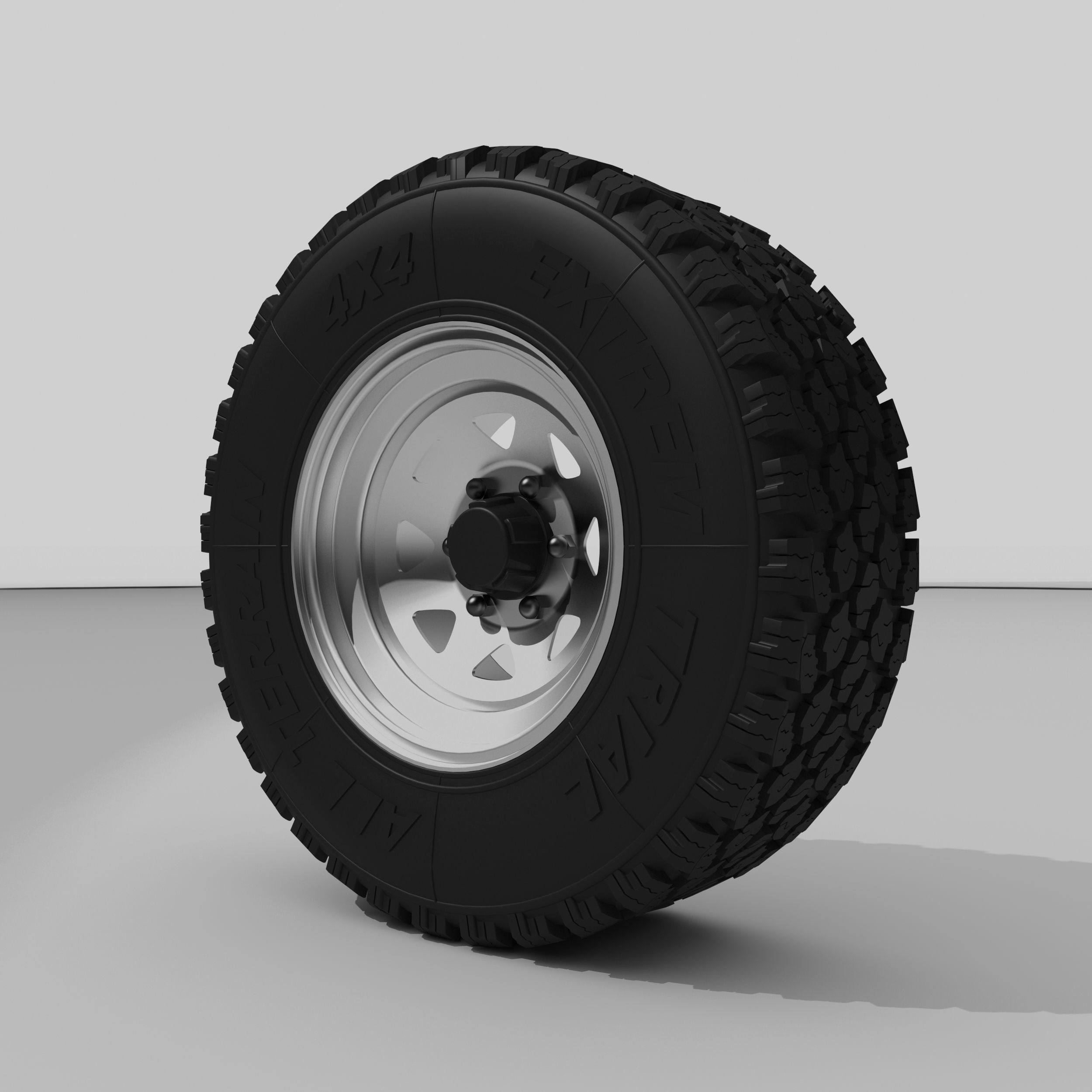 3D model Off road wheel CGTrader