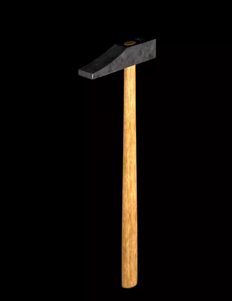 Hammer Simple  3D model_0