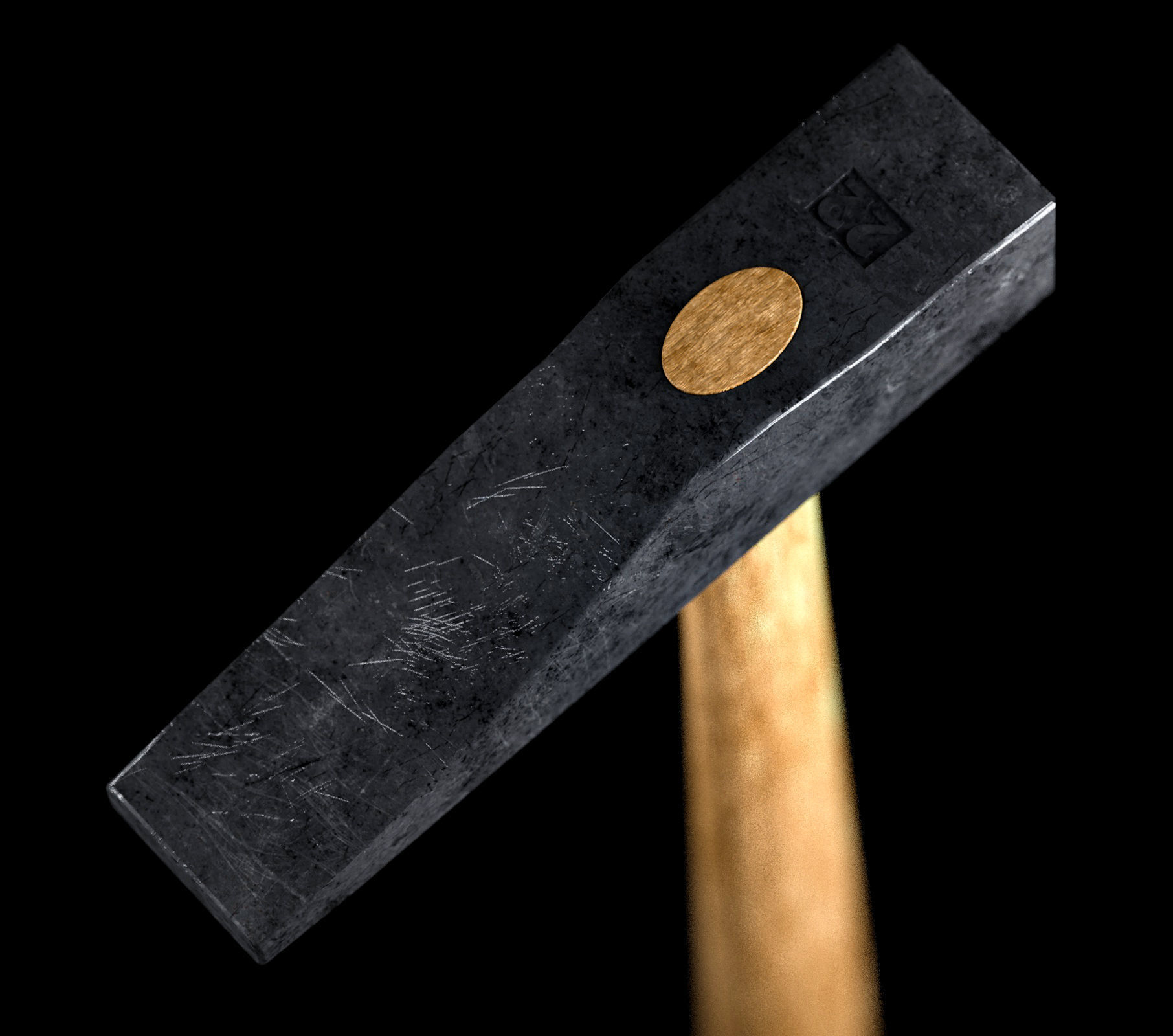 Hammer Simple  3D model_1