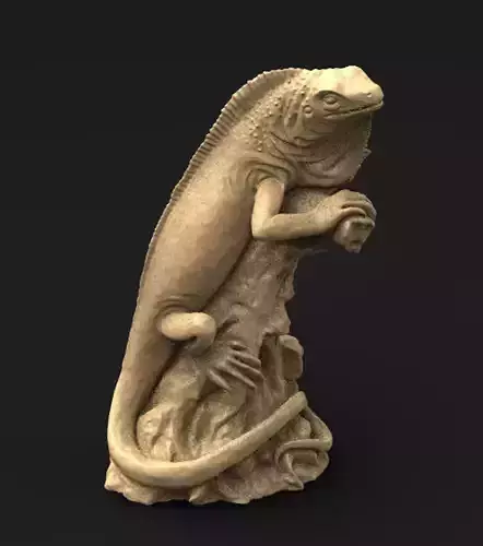 Lizard Decorative 3D Model