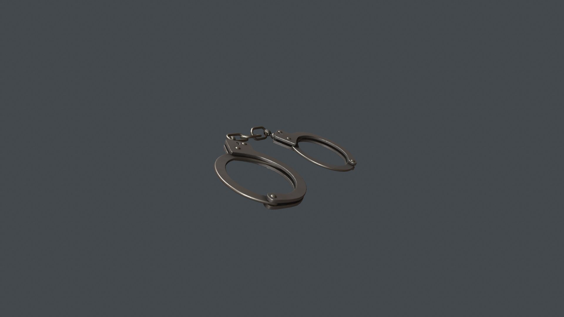 Handcuffs Low-poly 3D model_21