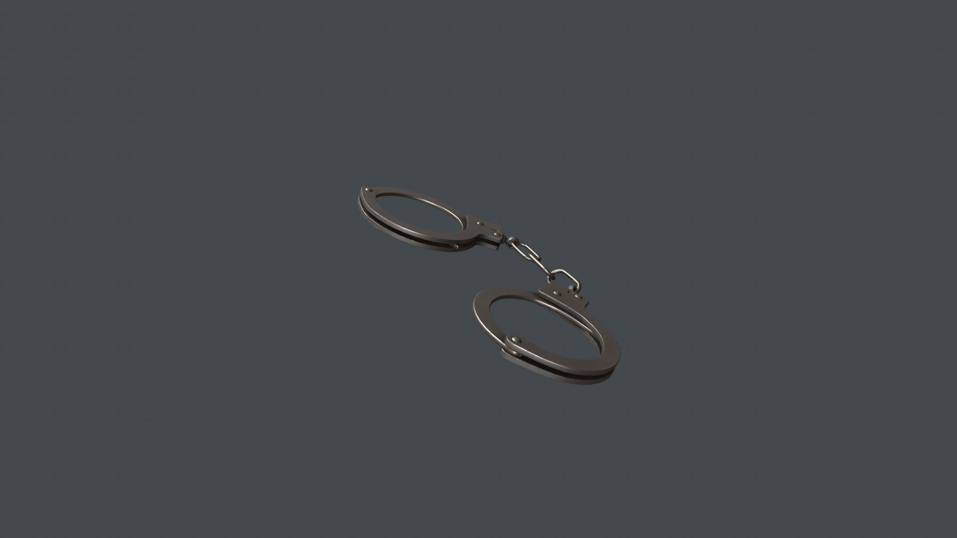 Handcuffs Low-poly 3D model_27