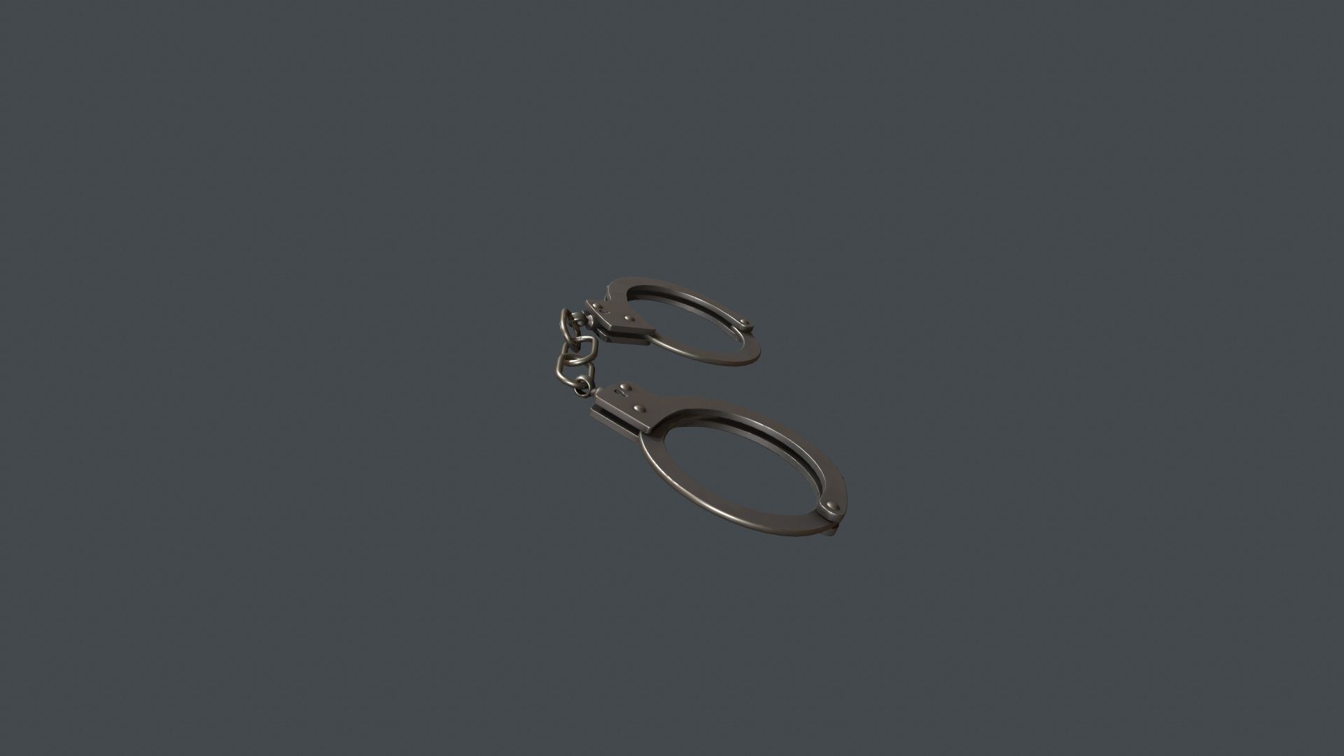 Handcuffs Low-poly 3D model_22