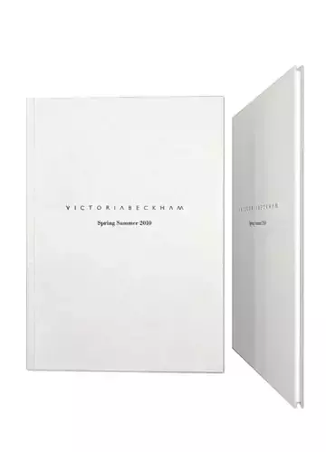 Designer Leaflet -Victoria Beckham LOW POLY Low-poly 3D model