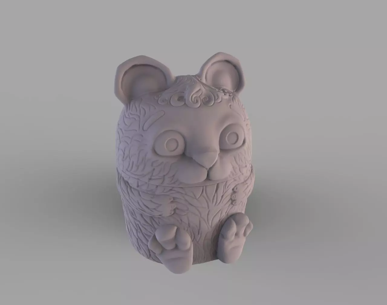 Container For Balm Free 3D print model_0