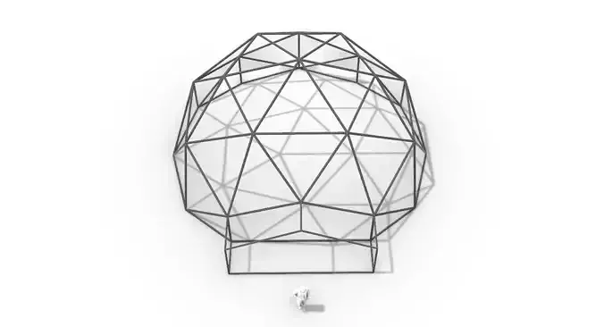 Geodesic Dome with Entry v1