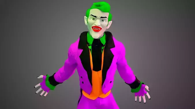 The Joker - Cartoon Style