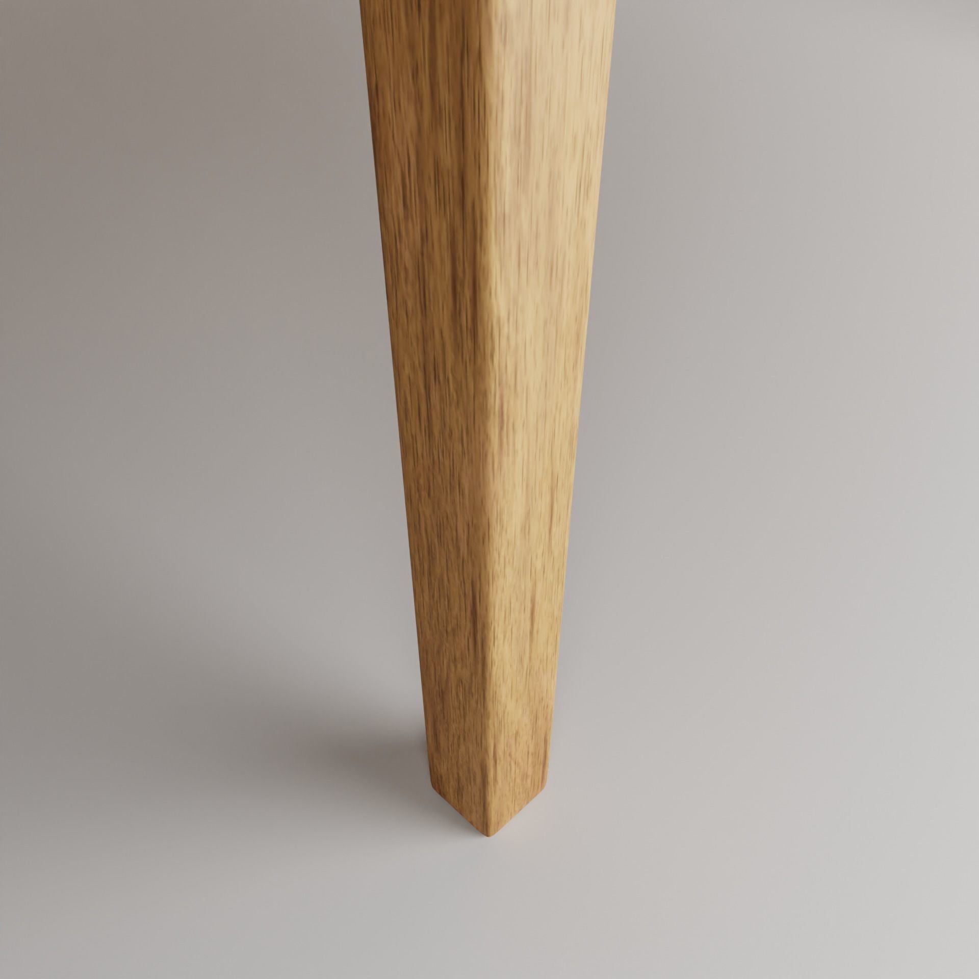 Simple Dining Table - kobeomsuk 3D model_5