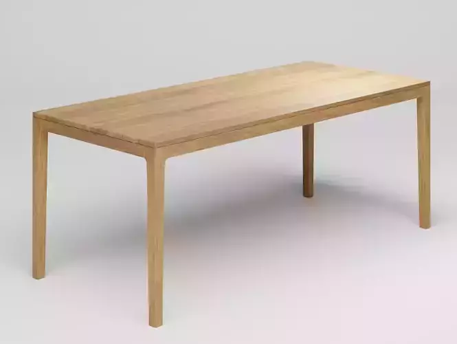 Simple Dining Table - kobeomsuk
