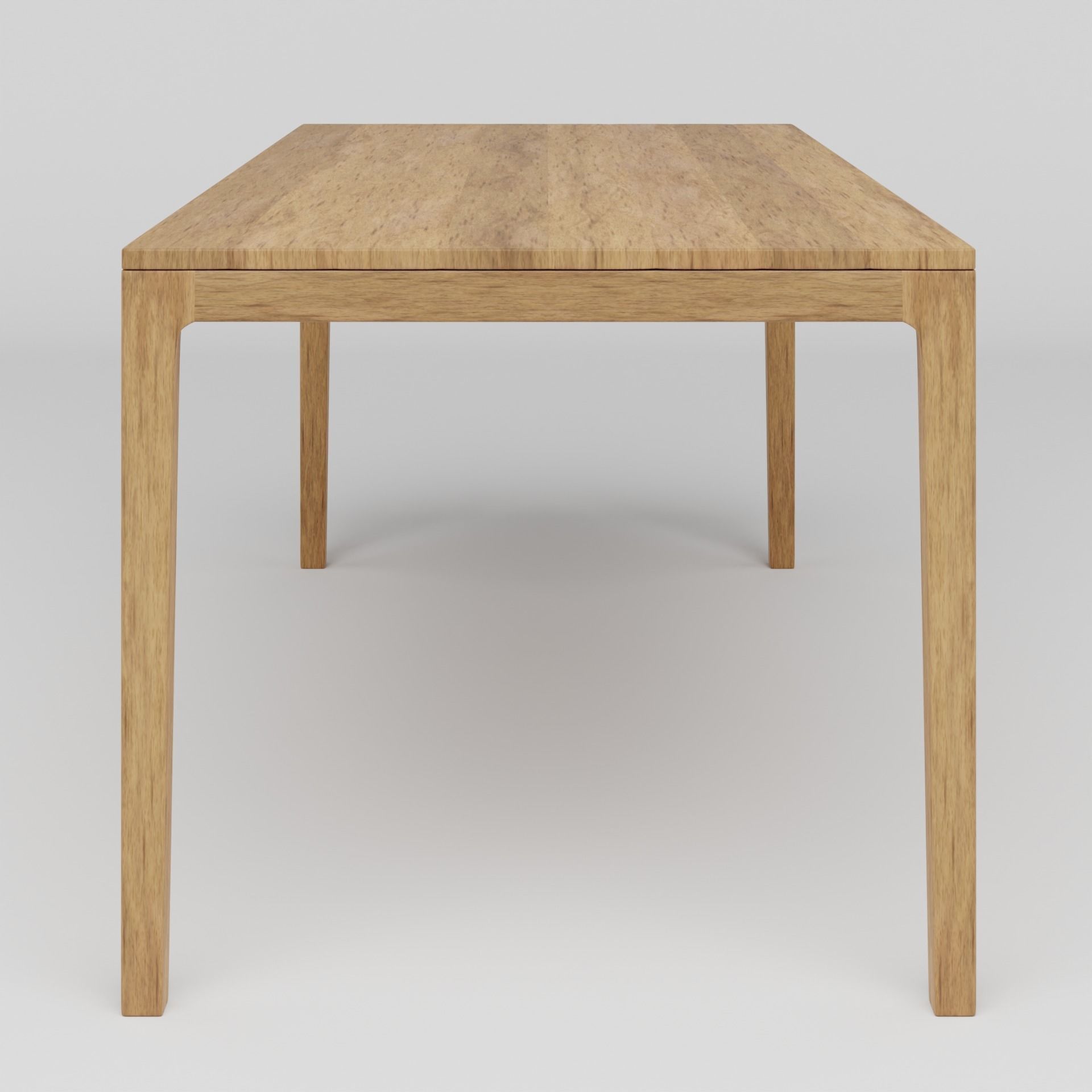 Simple Dining Table - kobeomsuk 3D model_7