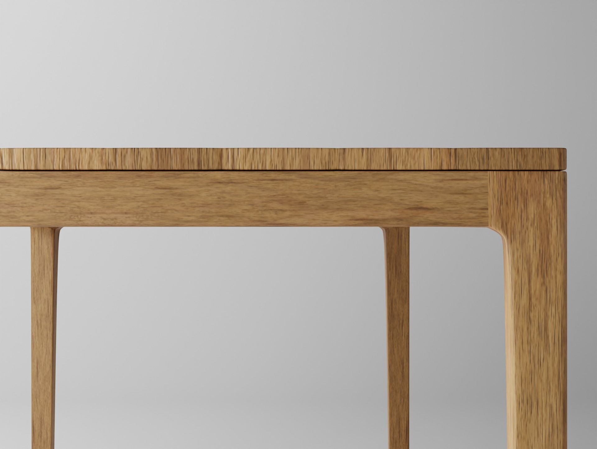 Simple Dining Table - kobeomsuk 3D model_3