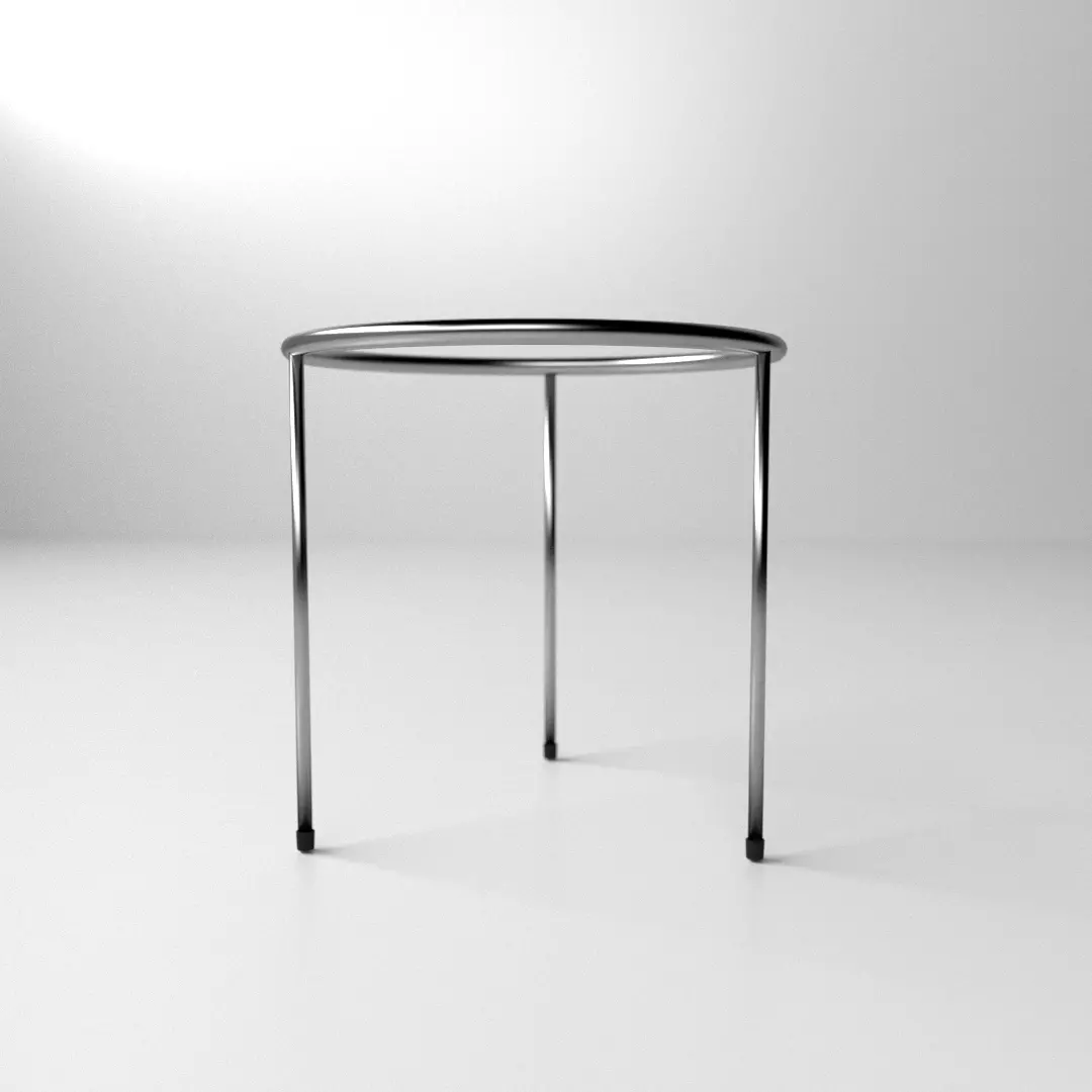 Laboratory Tripod 3D model_0