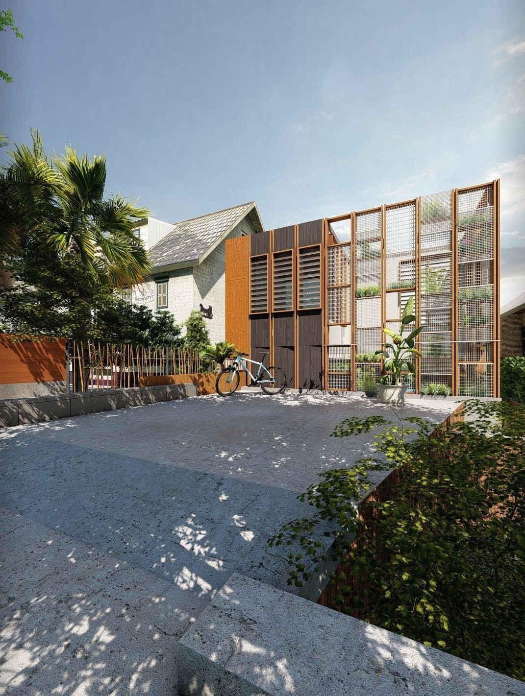 Living Screen House  3D model_1