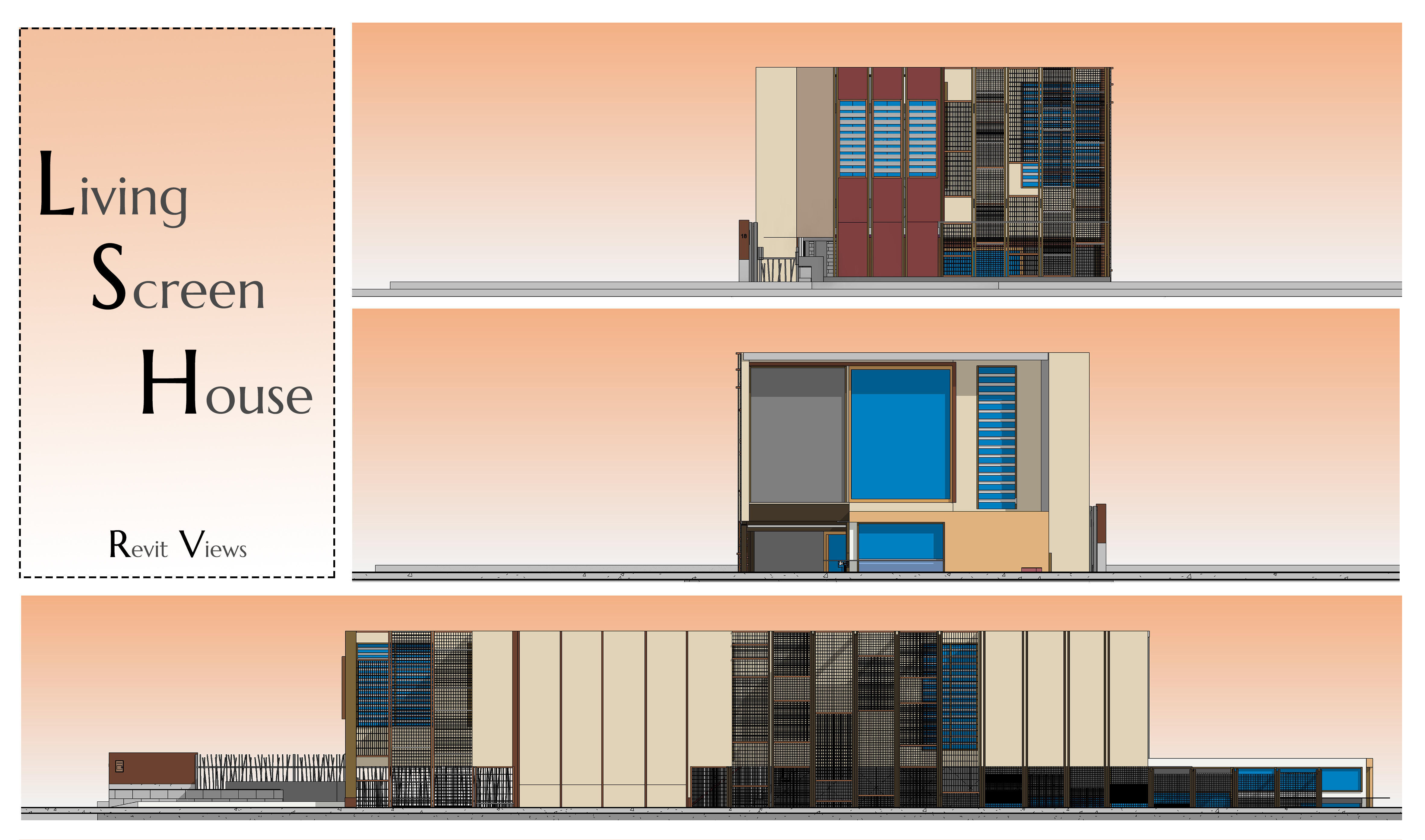 Living Screen House  3D model_7
