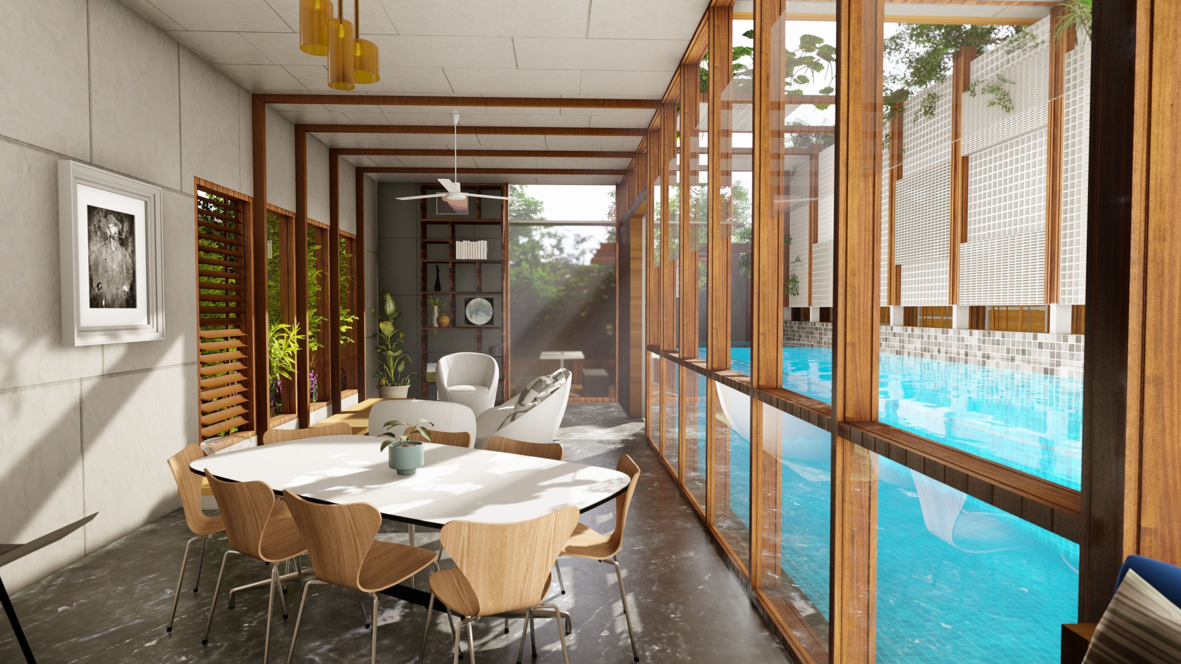 Living Screen House  3D model_5